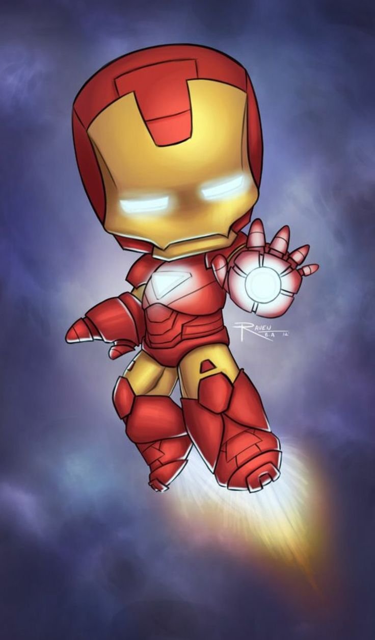 Герои Марвел дети Железный человек