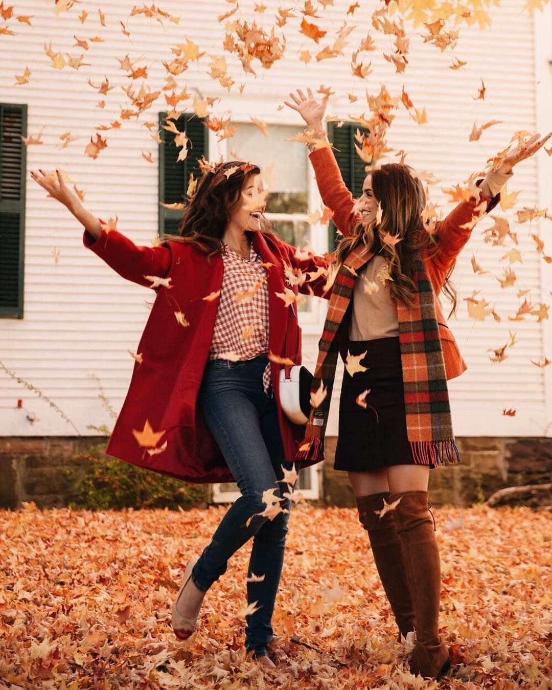 Прогулочная фотосессия с подругой