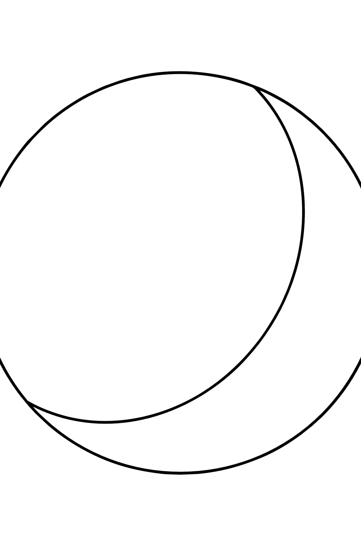 Шар рисунок для детей раскраска