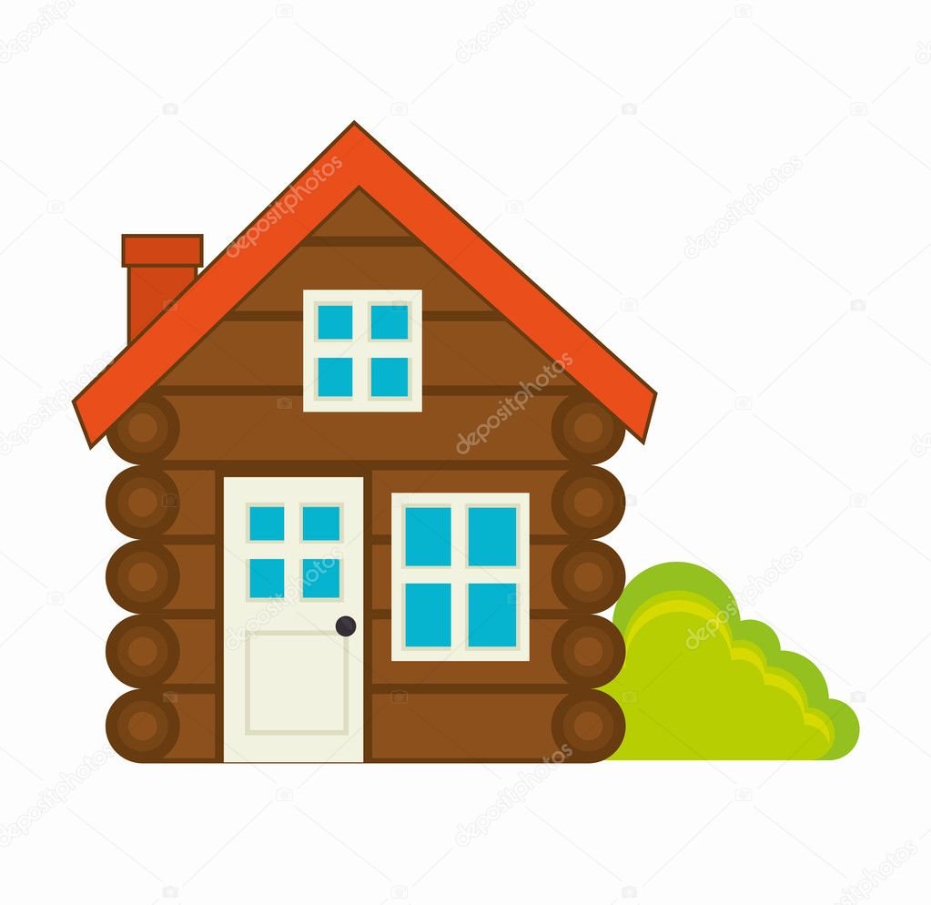 Домик с одним окошком