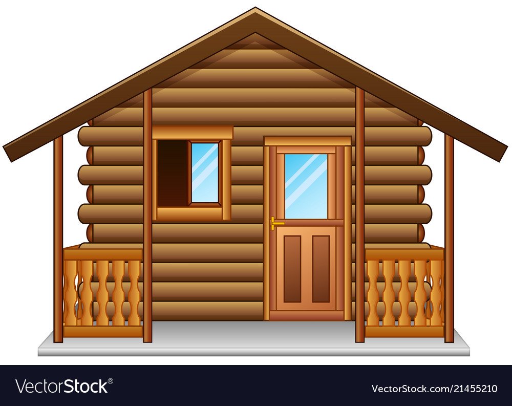 Срубный дом в древней Руси