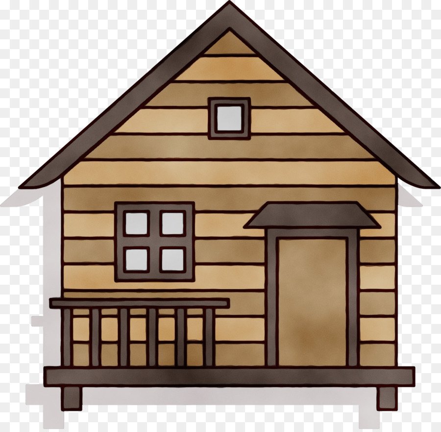 Пиктограмма деревянный дом