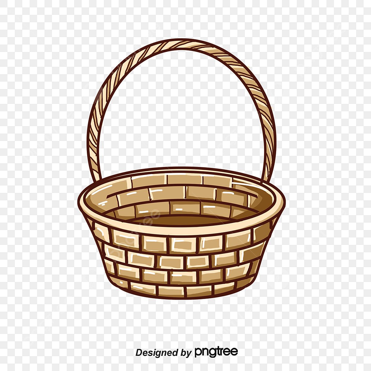 Картинка корзинка пустая шаблоны для детей