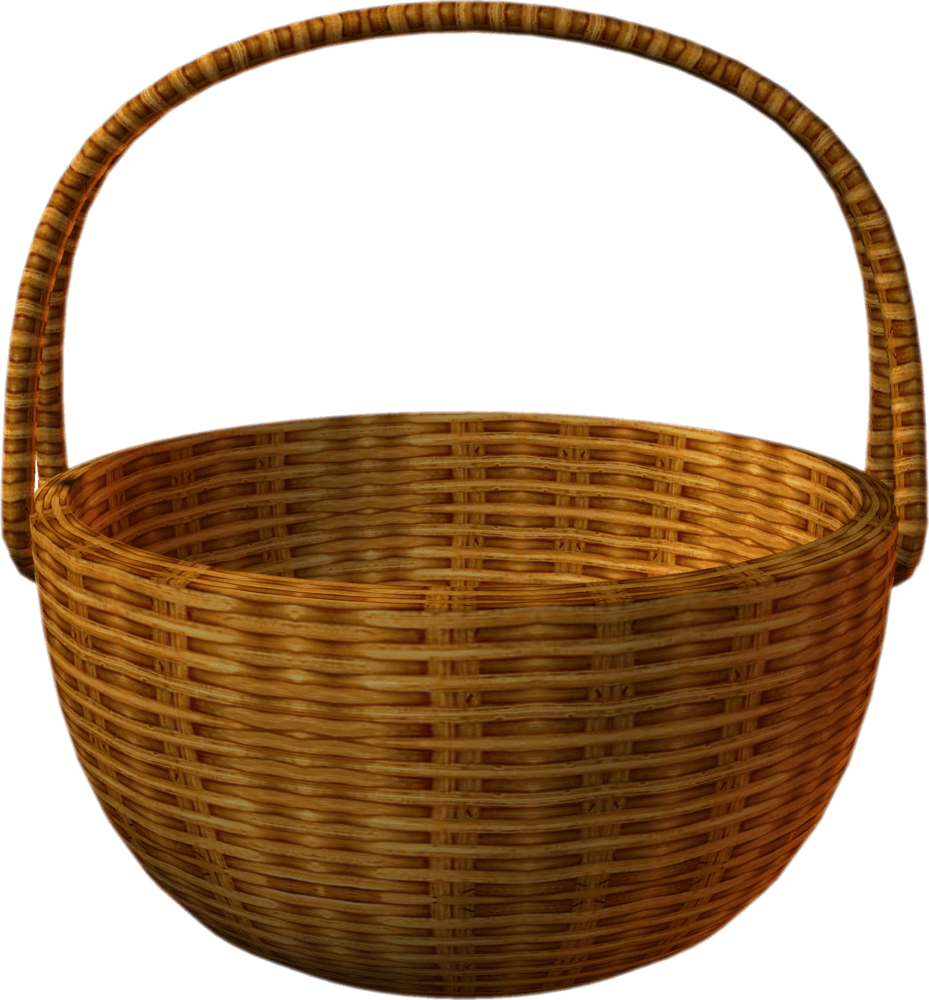 Дети с корзинкой