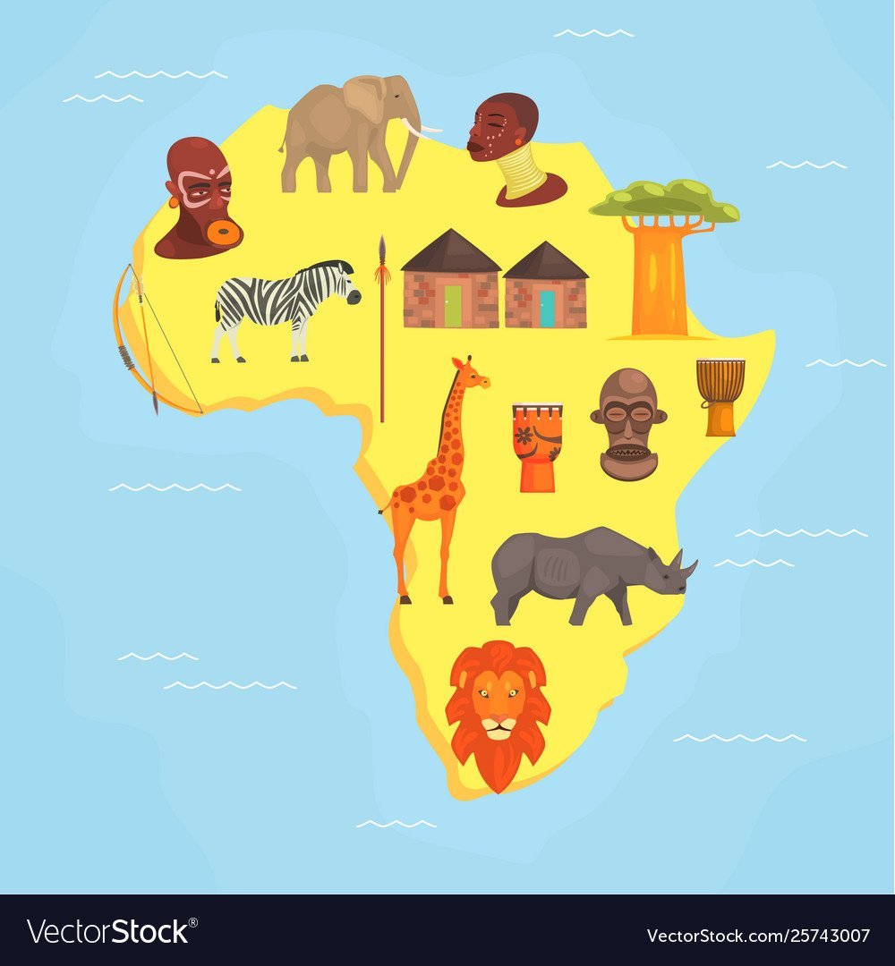 Плакат на тему Африка