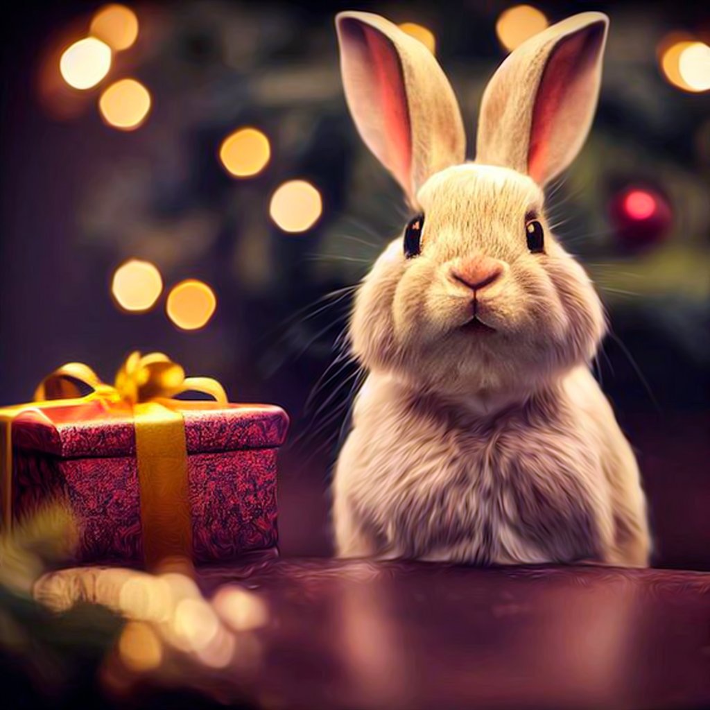 Кролик с сердечком