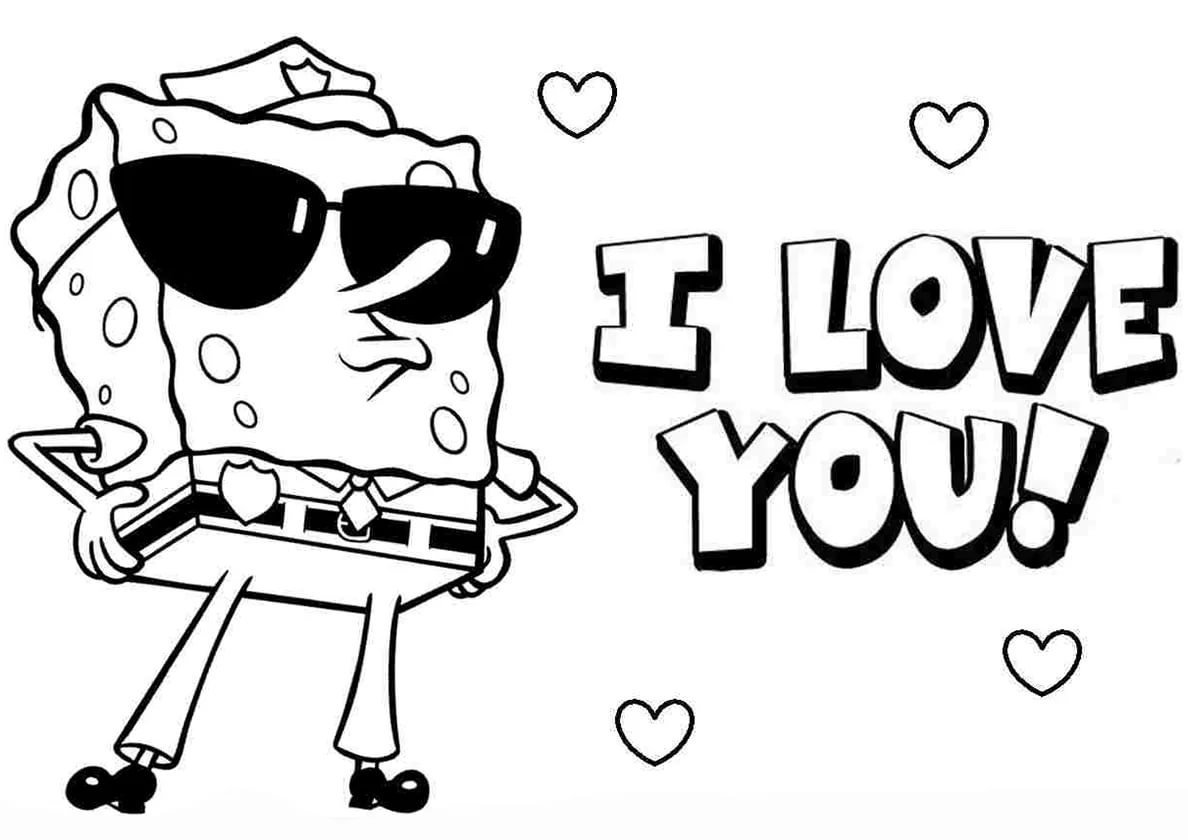 Открытка раскраска для детей