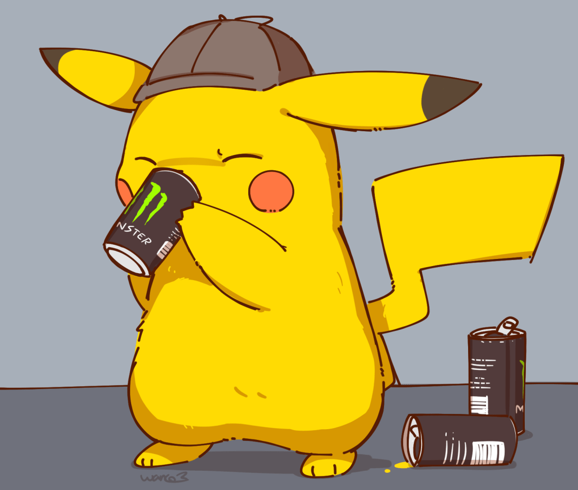 Курящий Пикачу