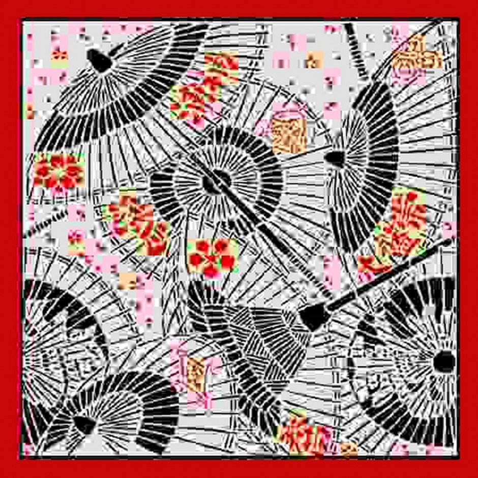 Японский орнамент композиция