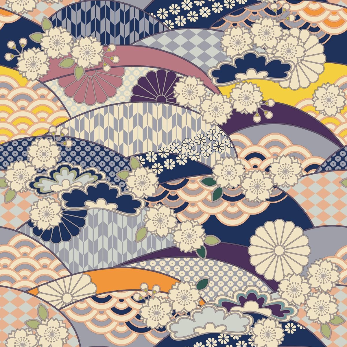 Астральный орнамент Япония Китай