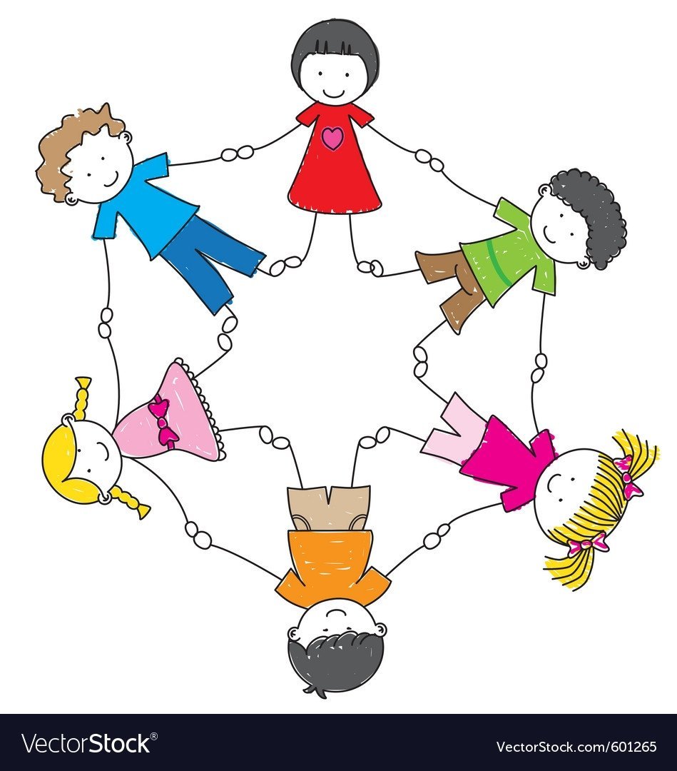 Хоровод рисунок для детей