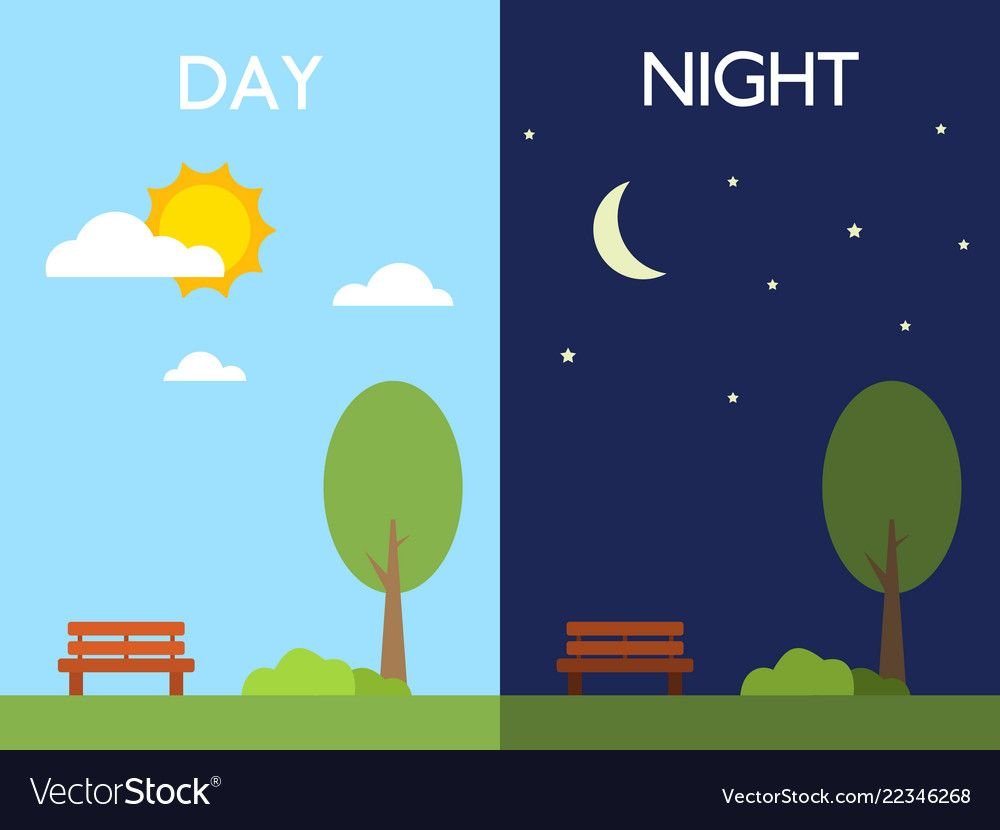 Карточки Day and Night