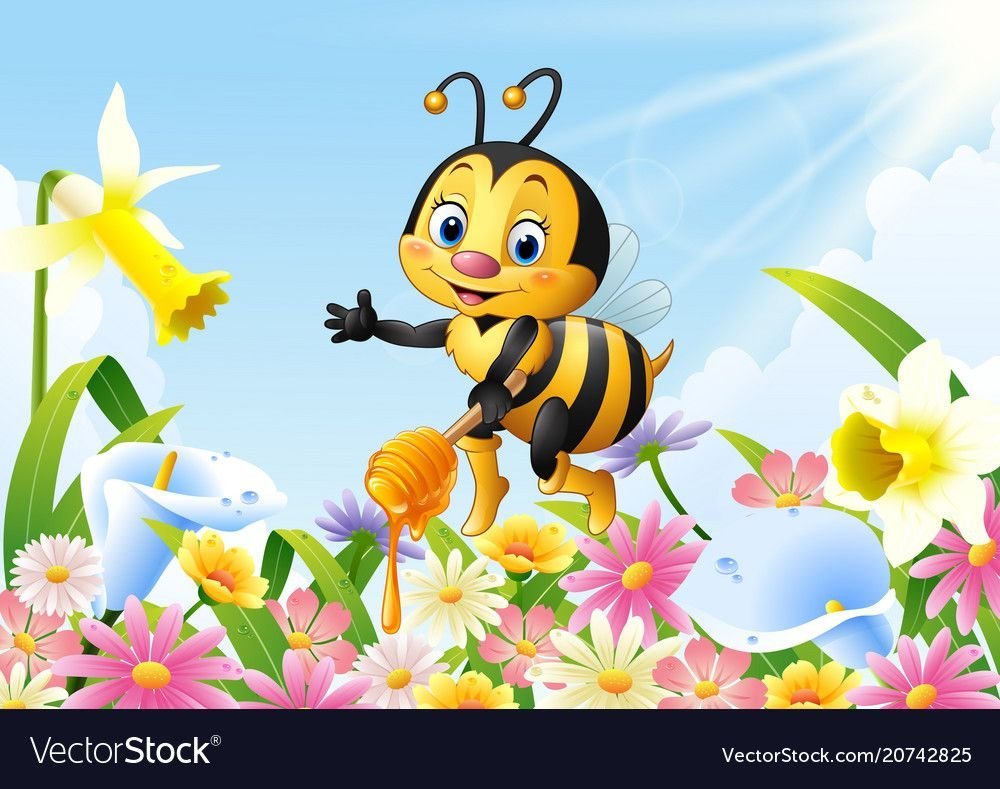 Пчелки на лугу