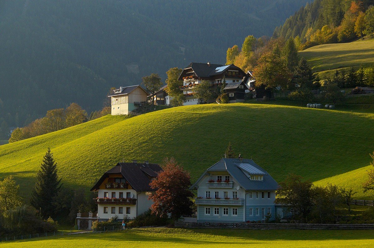 Горные деревни Австрии