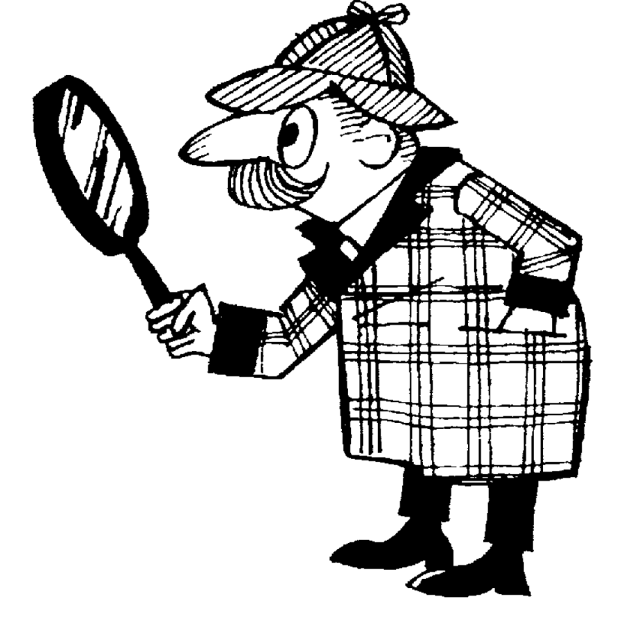 Сыщик мультяшный