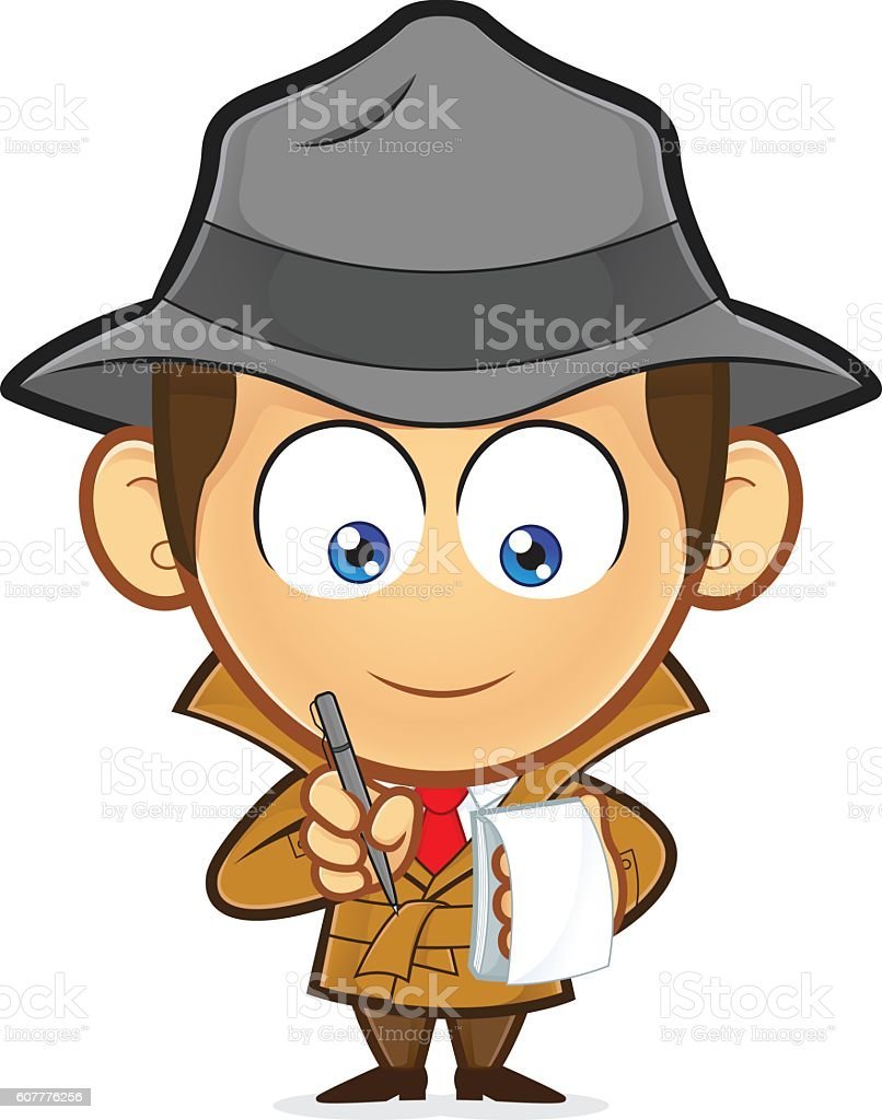 Детектив рисунок для детей