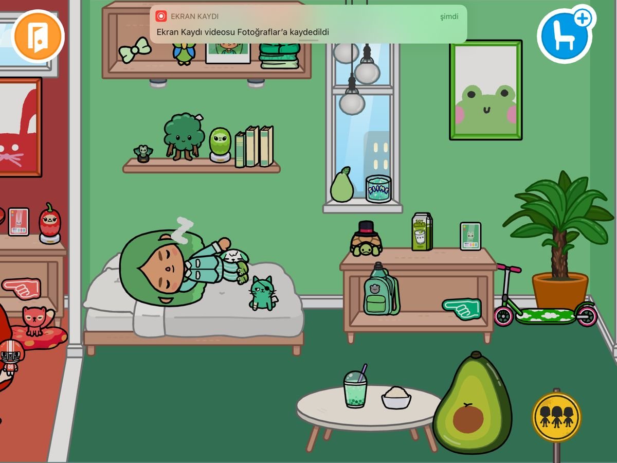 Toca boca комнаты