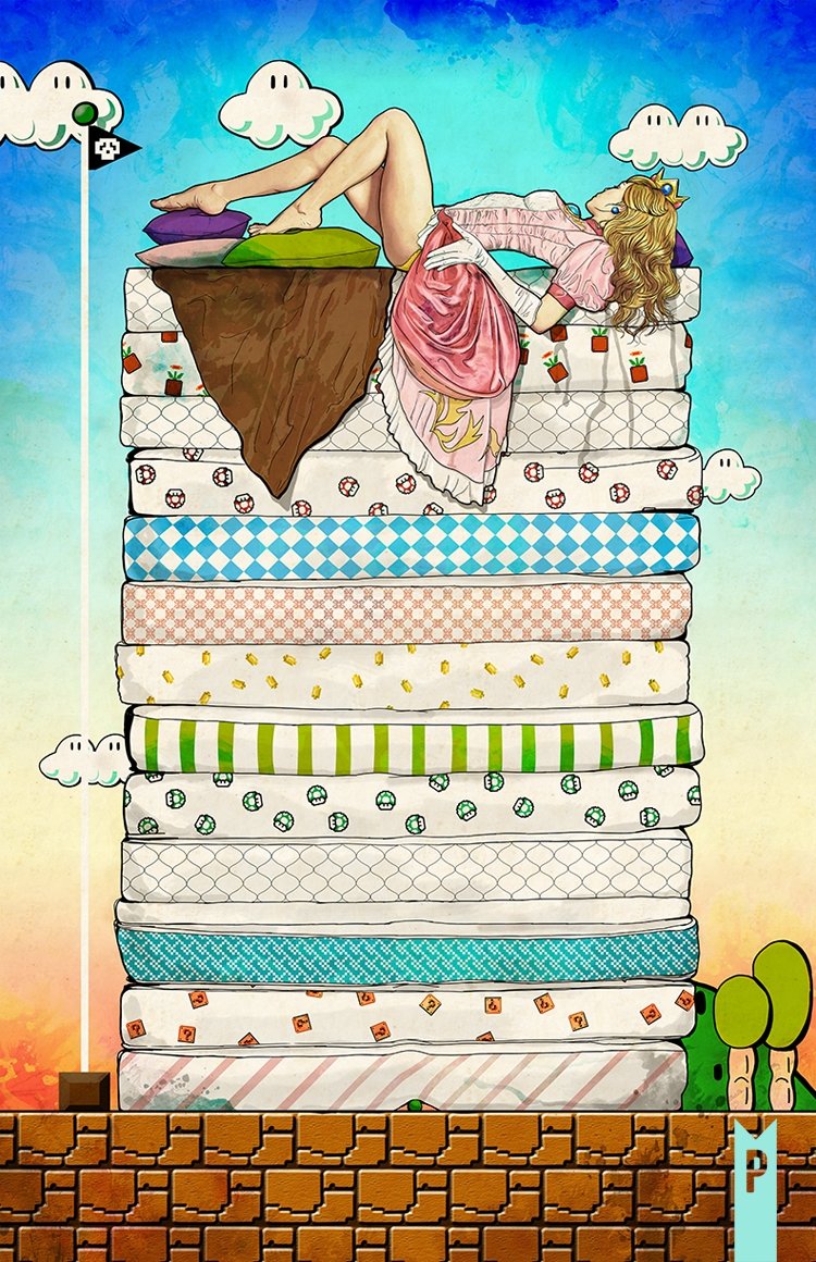 Тюфяки принцесса на горошине