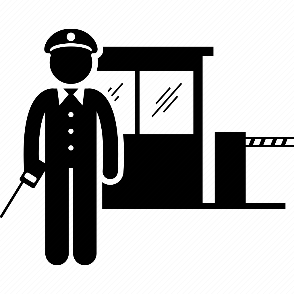 Значок охранника