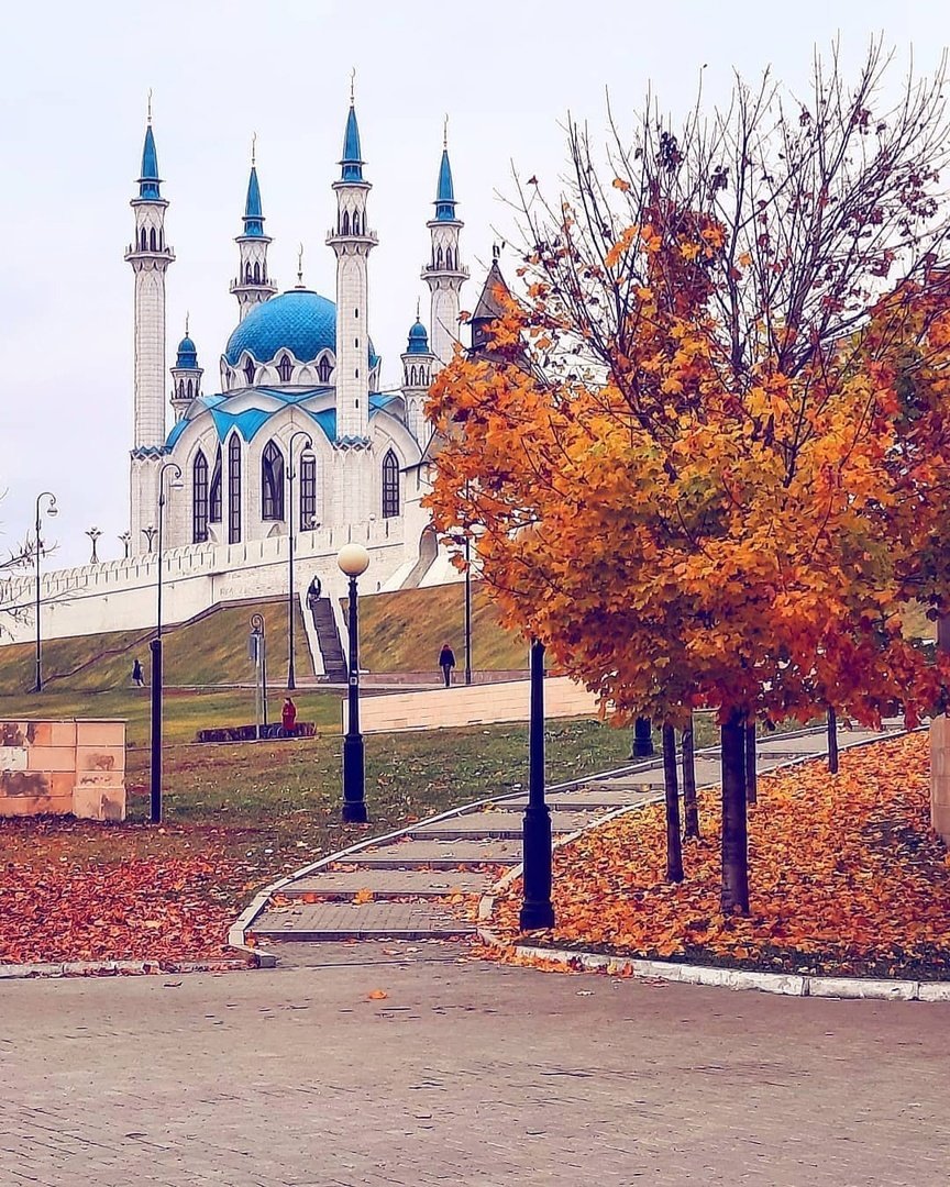 Казань осень Кремль