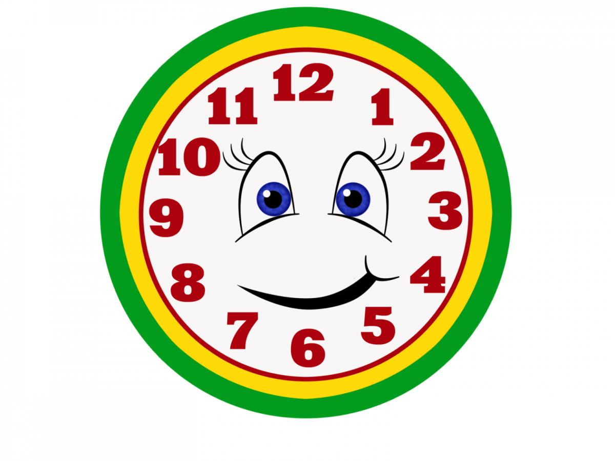 Детские часы без стрелок