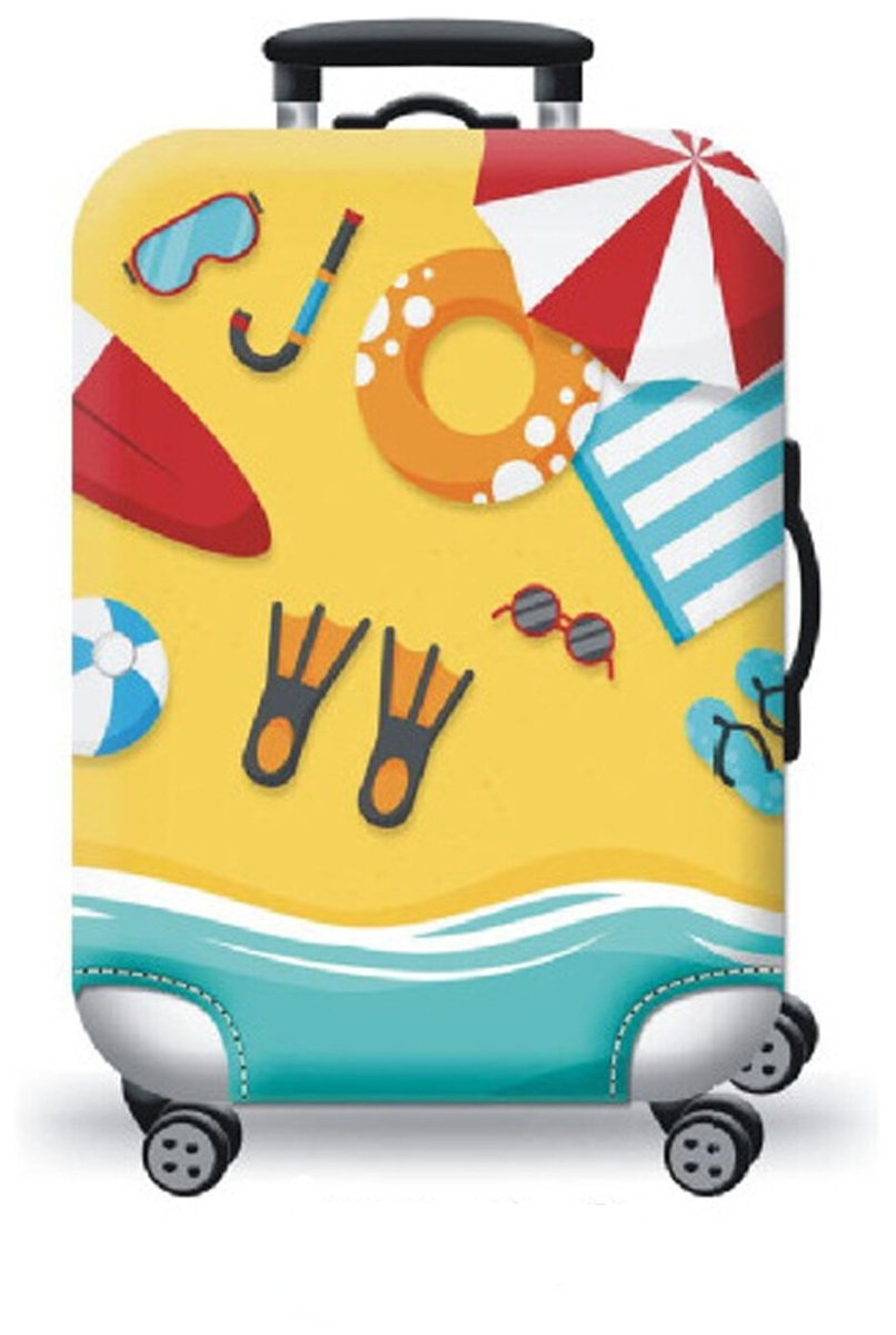 Мультяшный чемодан для путешествий