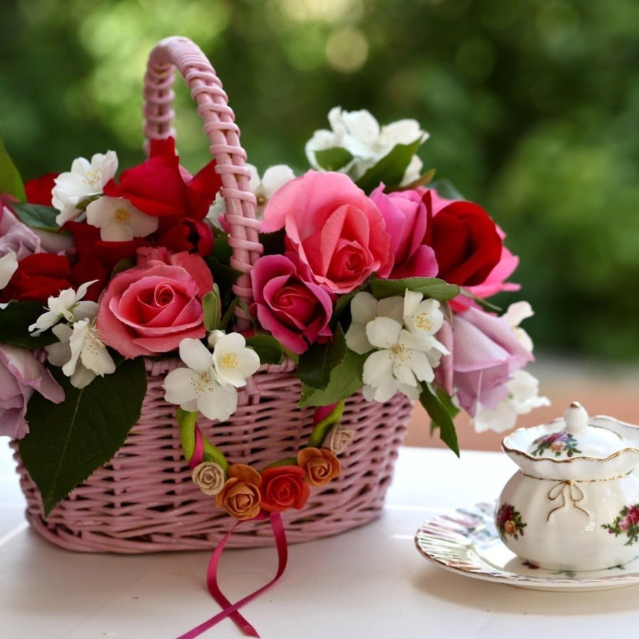 Чудесный букет для хорошего настроения