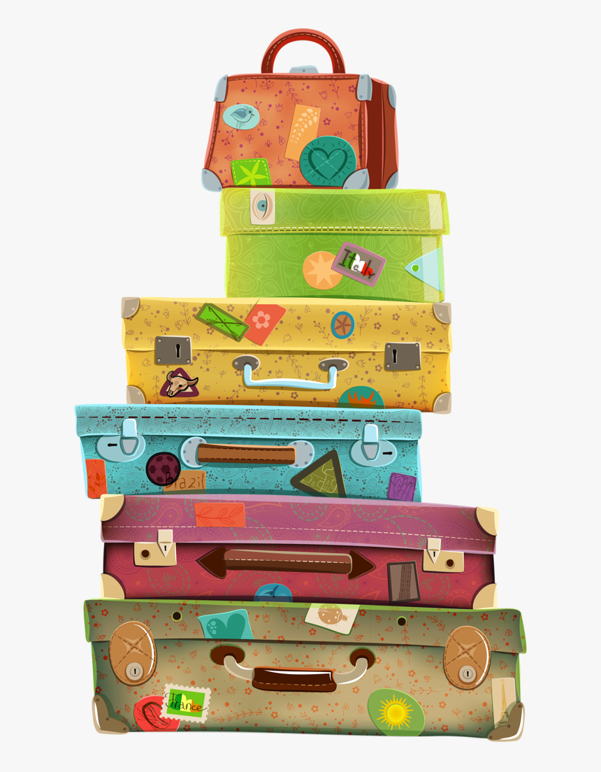 Стопка чемоданов