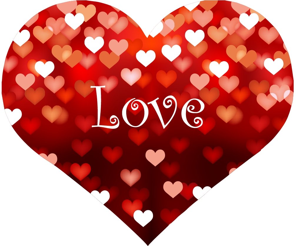 Сердечки с надписями