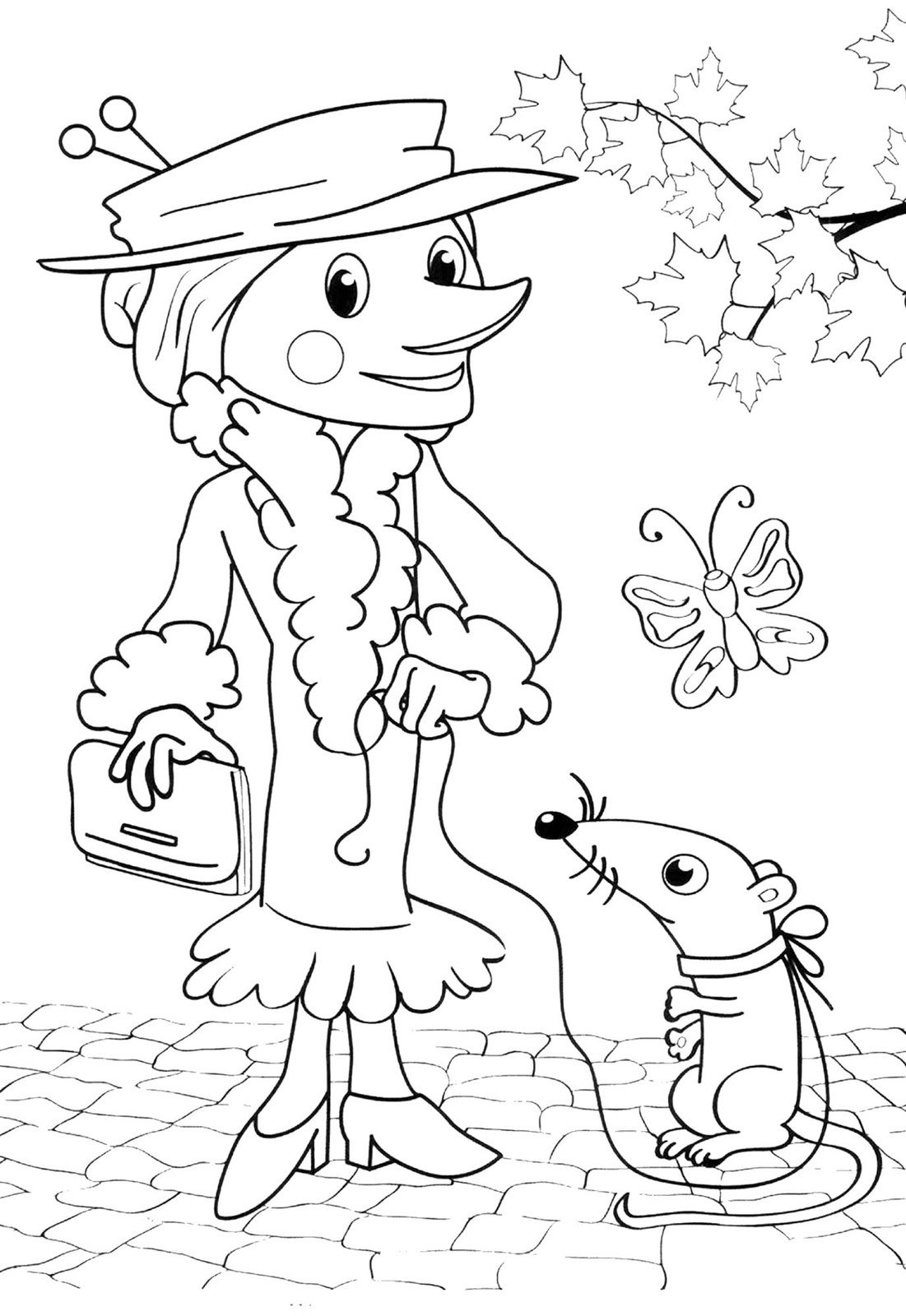 Как раскрашивать крокодила Гену