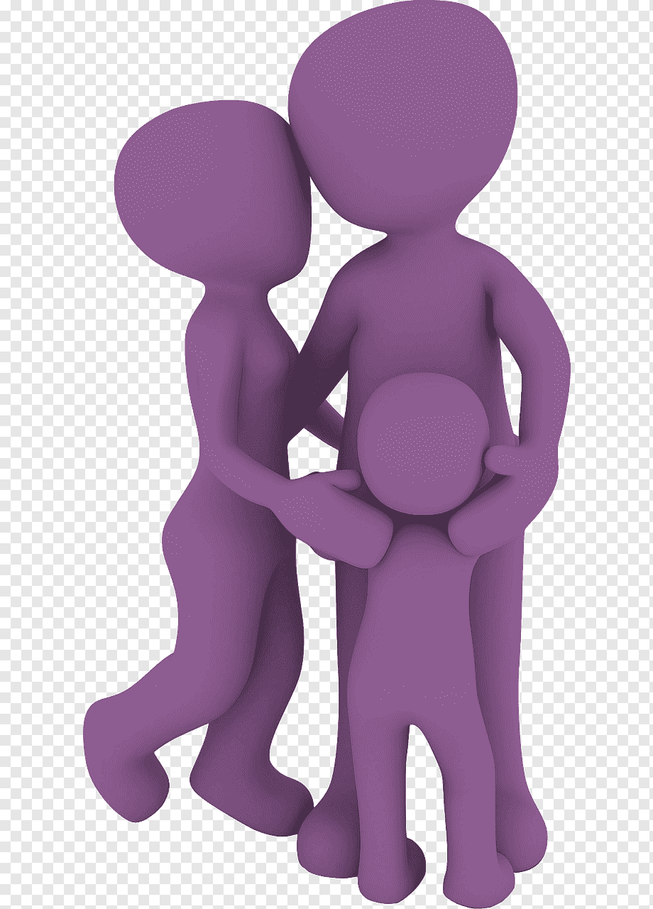 Человечки семья без фона