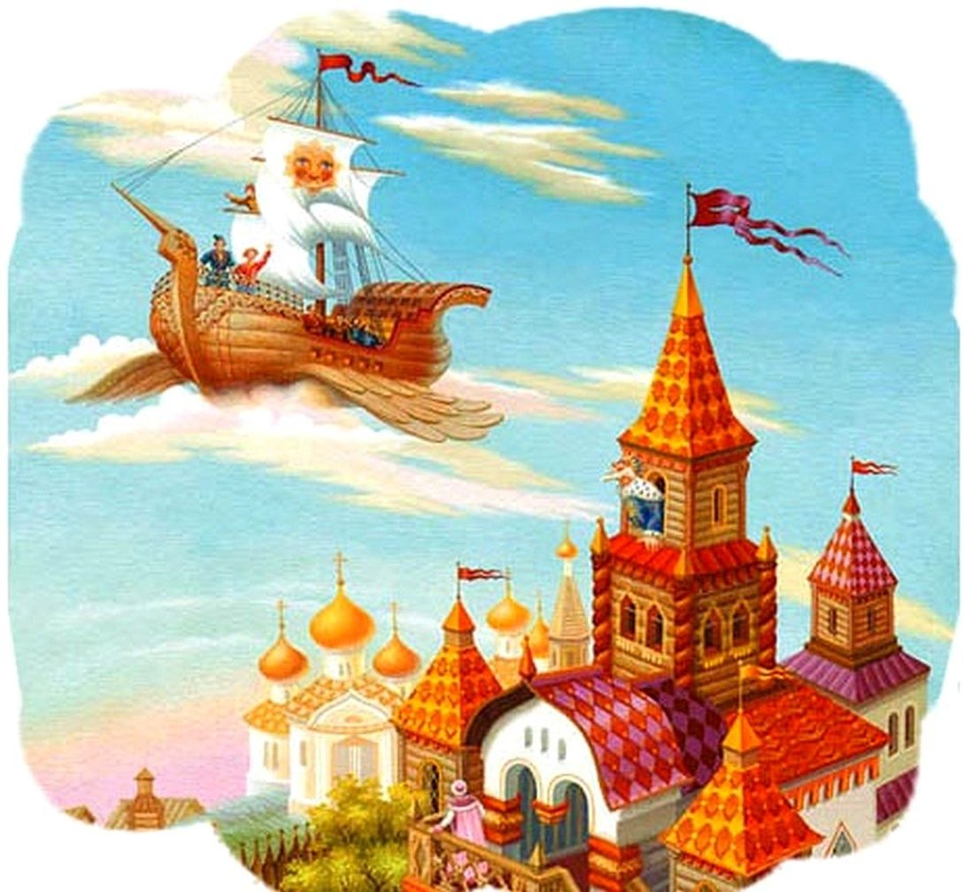 Пазл Castorland 500 деталей: Летучий корабль