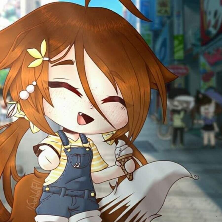 Персонажи в гача лайф лисички