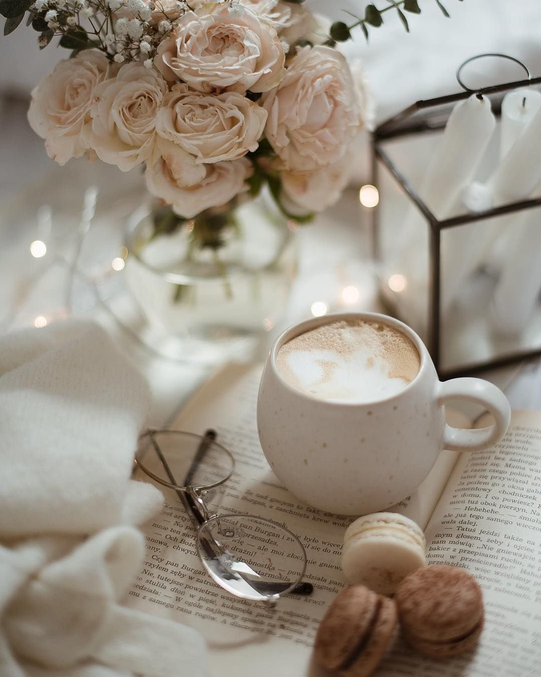 Доброе утро кофе в пастельных тонах