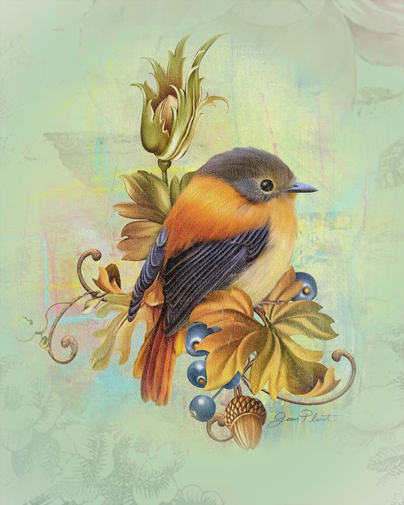 Птицы в винтажном стиле