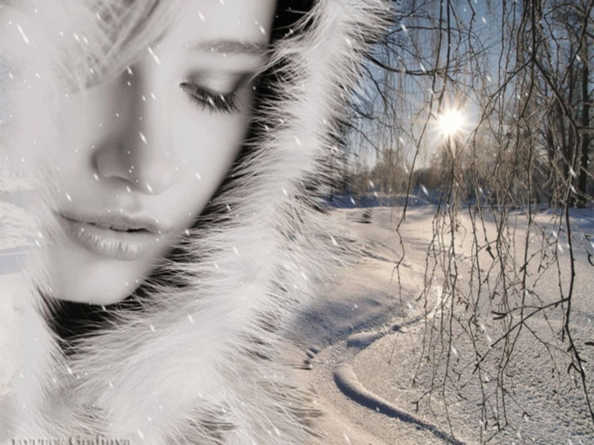 Снежинки на ресницах