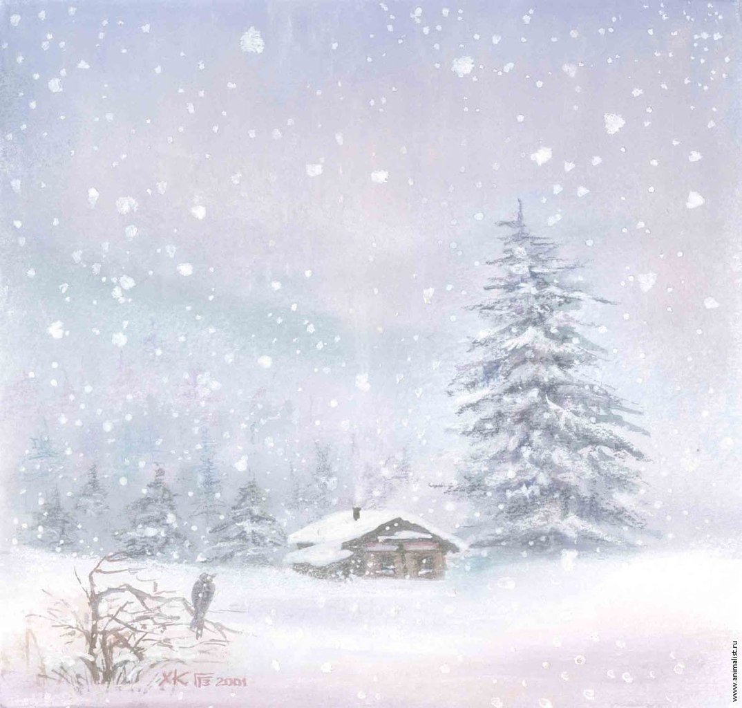 Пороша Есенин иллюстрации