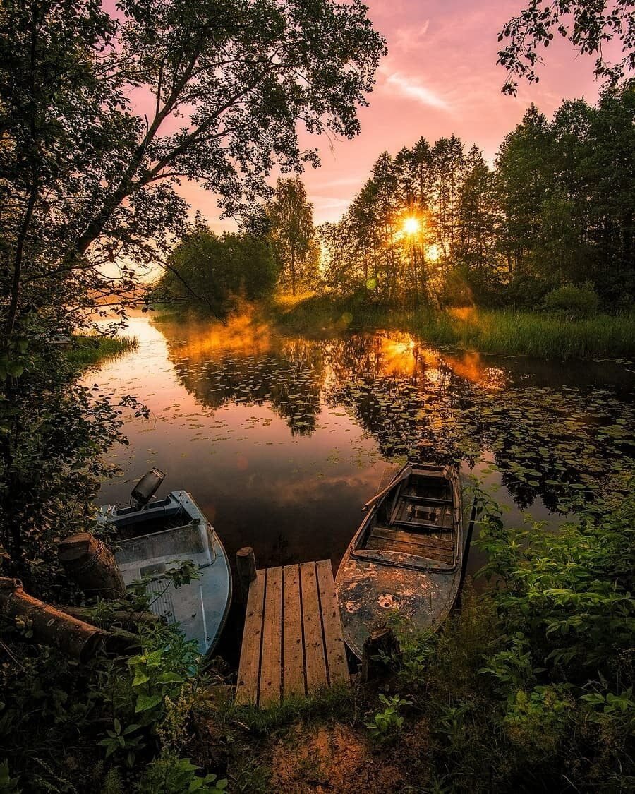 Утро в деревне