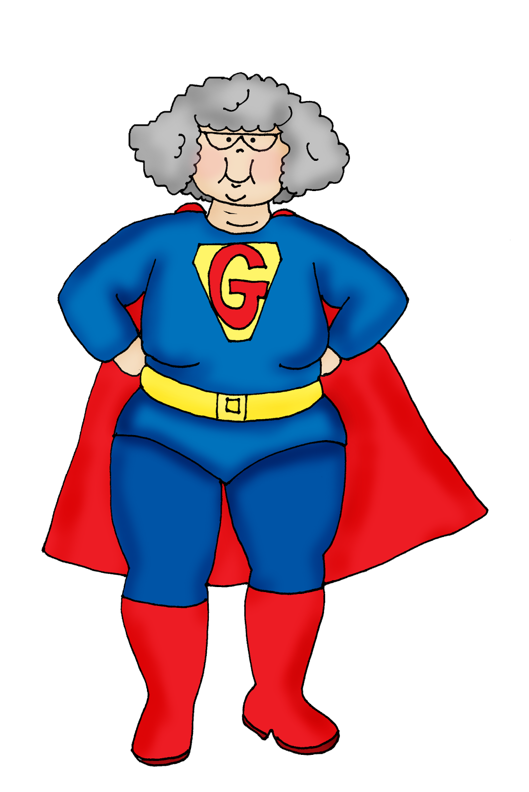 Крутой дед рисунок