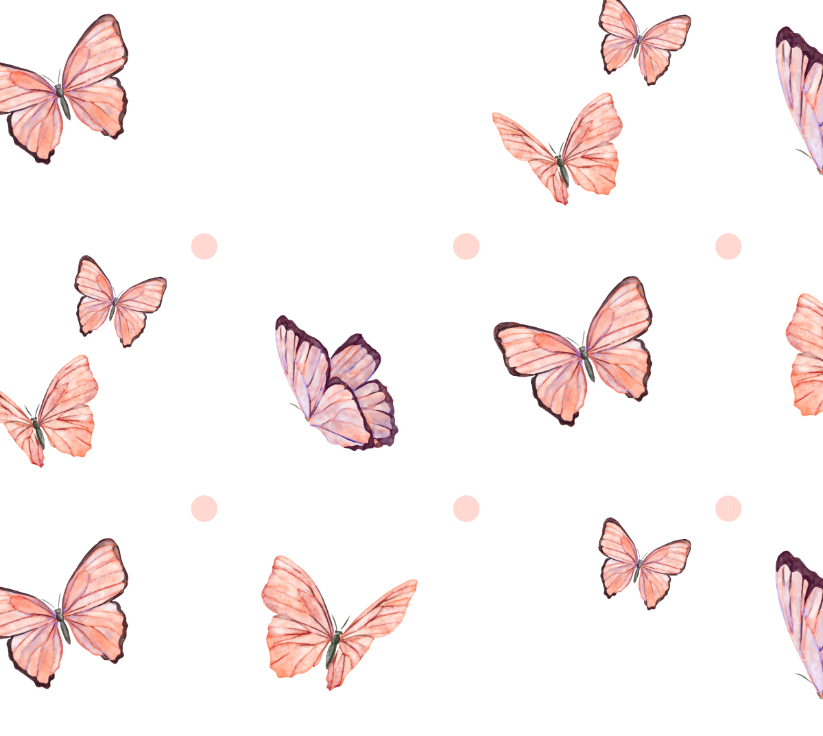 Розовые бабочки для скрапбукинга