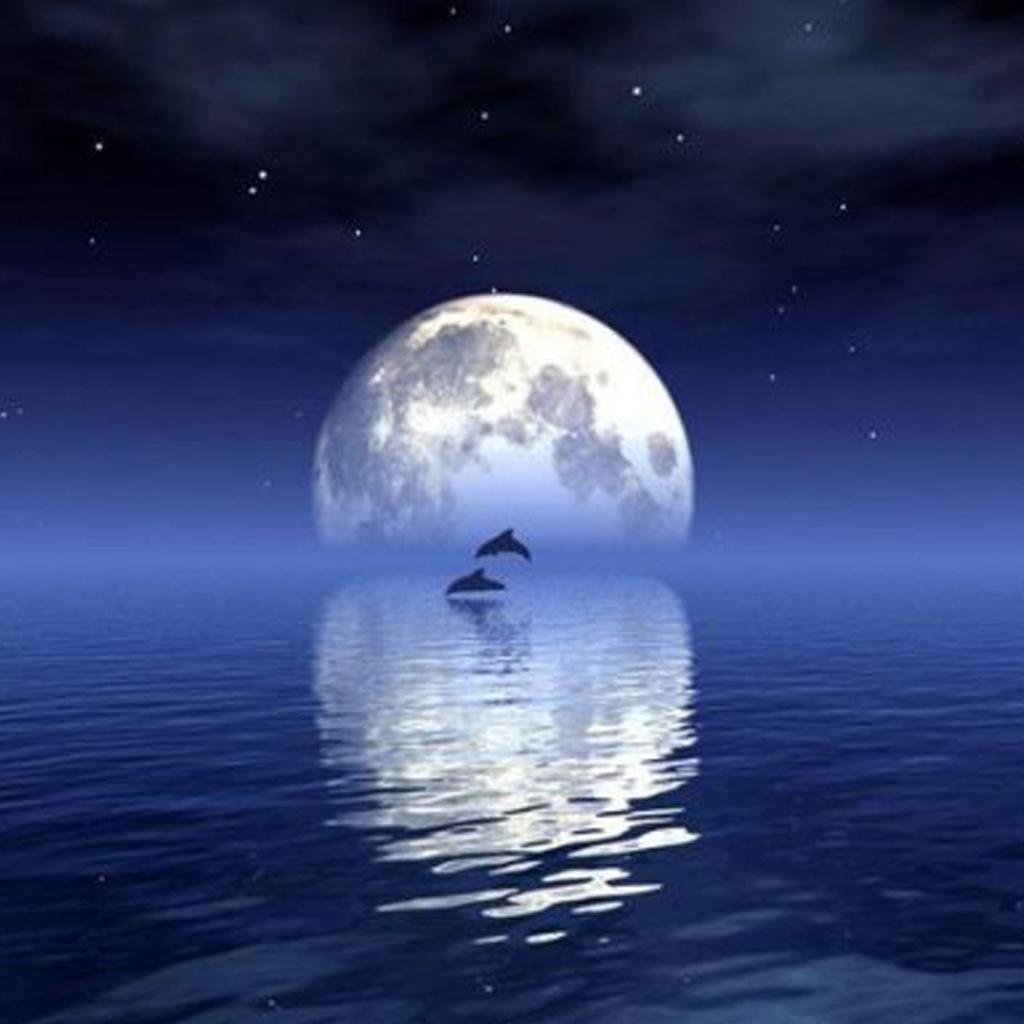 Месяц на небе