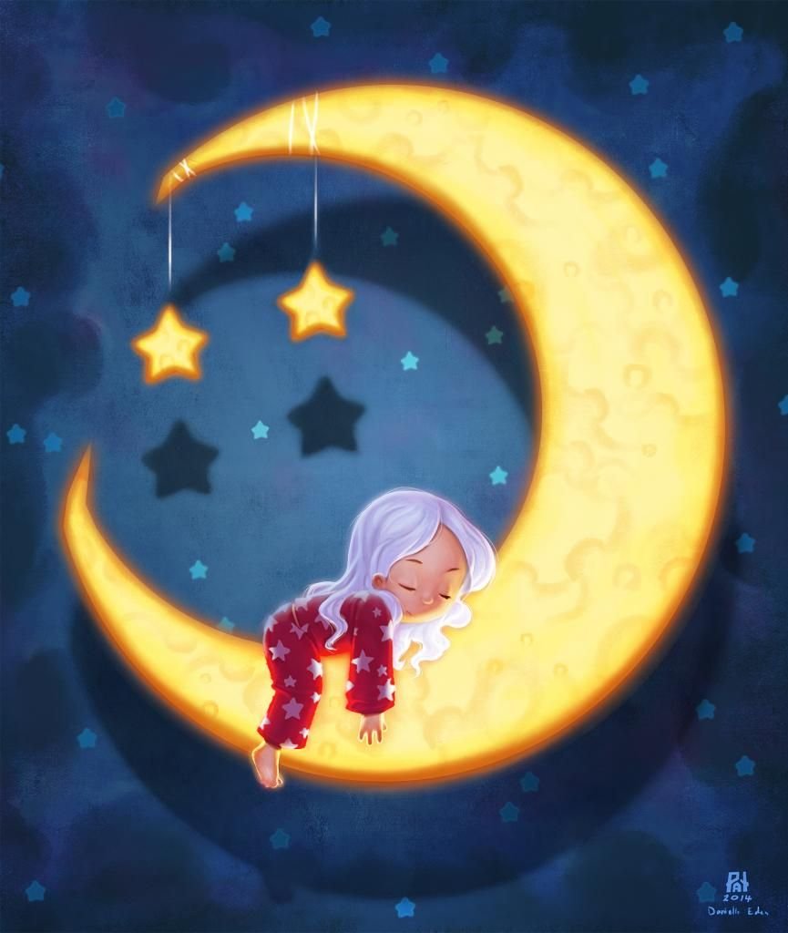 Спокойной ночи Луна