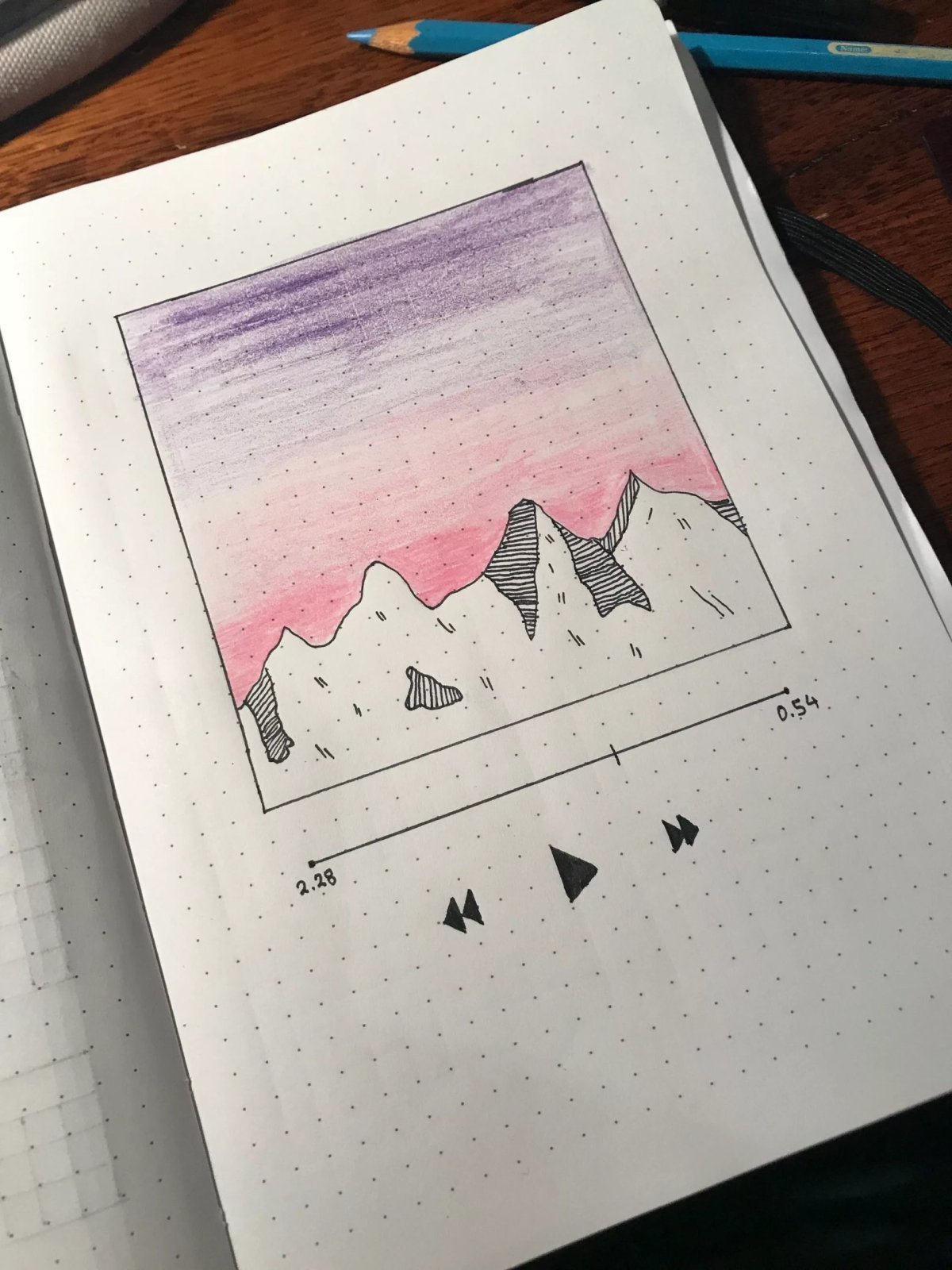 Рисунки для скетчбука девочки