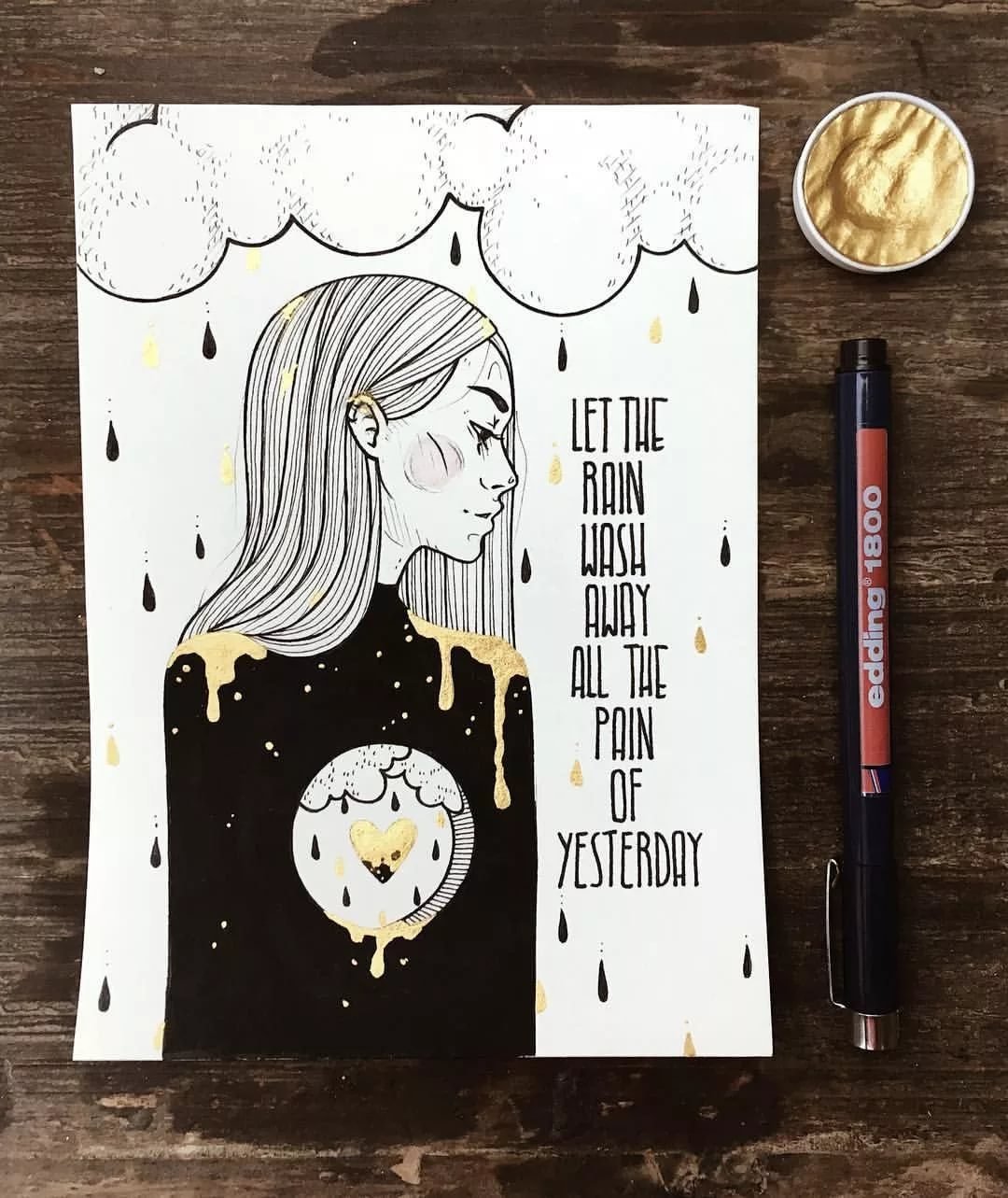 Эстетика рисунки для срисовки лёгкие