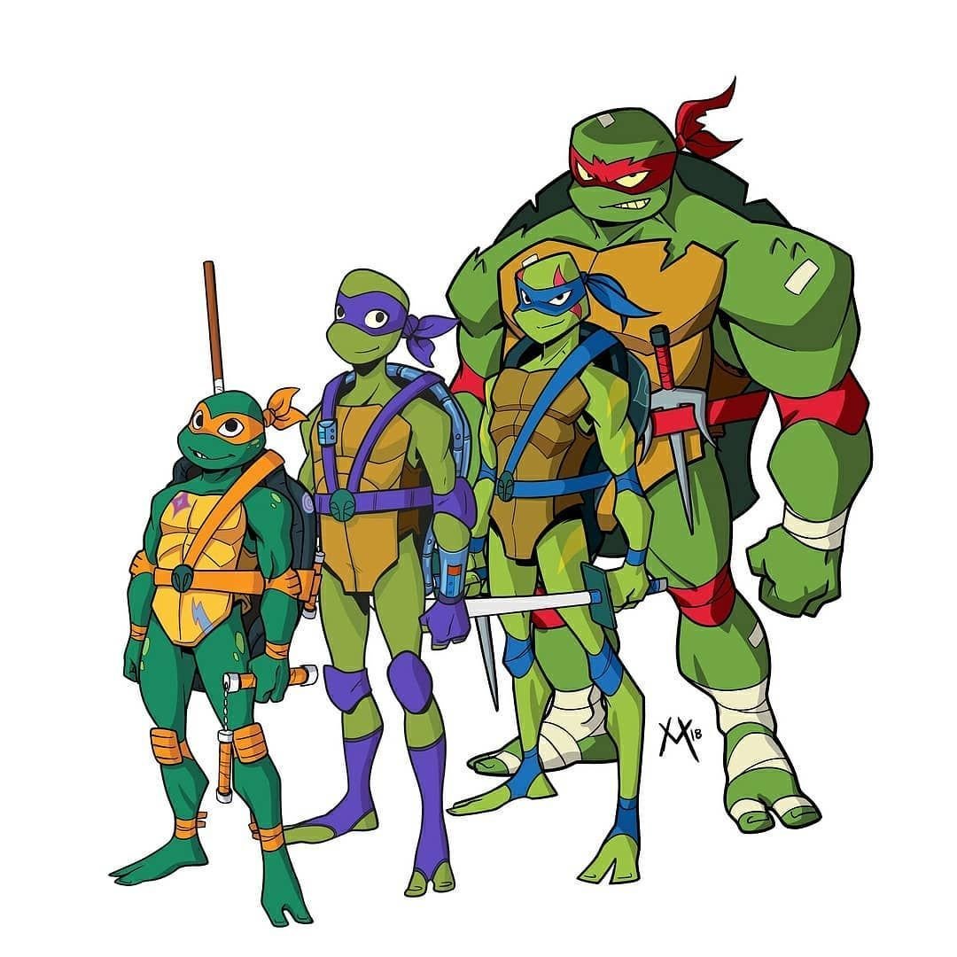 Леонардо из черепашек ниндзя Эволюция