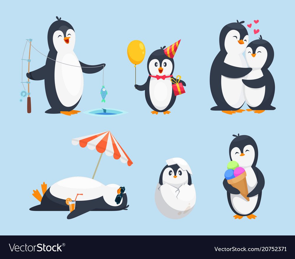 Пингвиненок на льдине