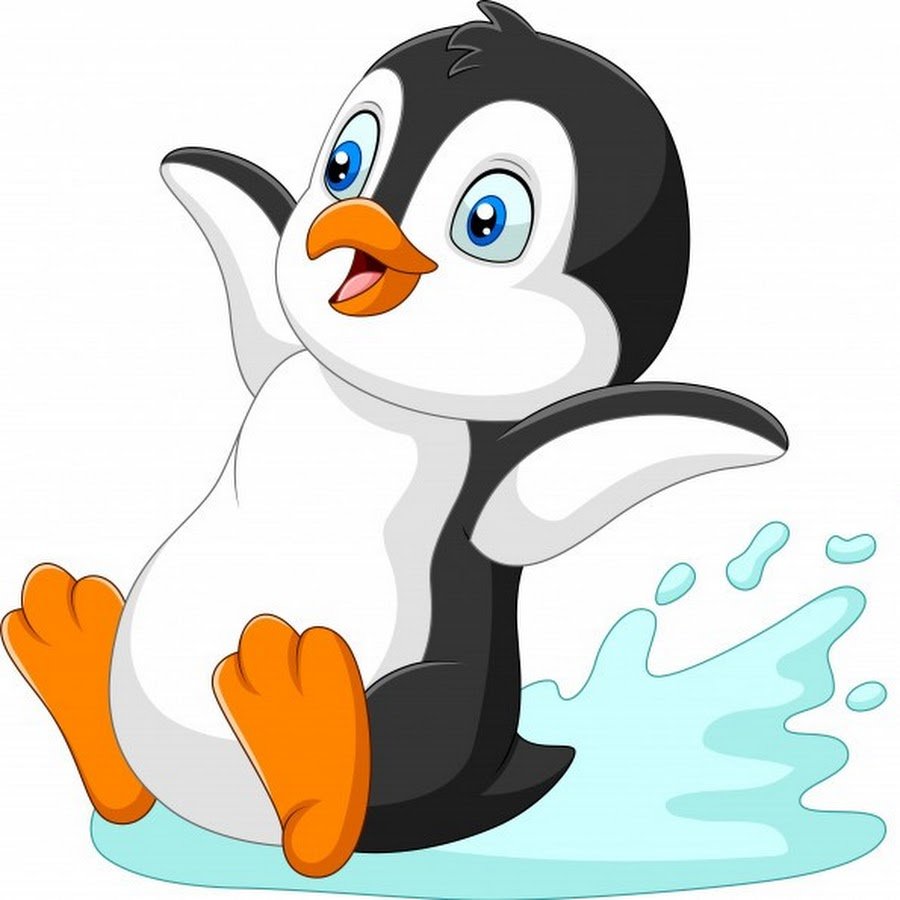 Пингвины живопись