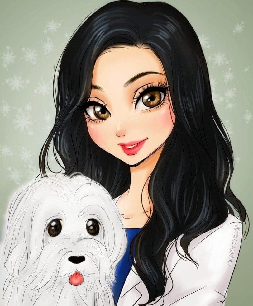 Мультяшные девочки