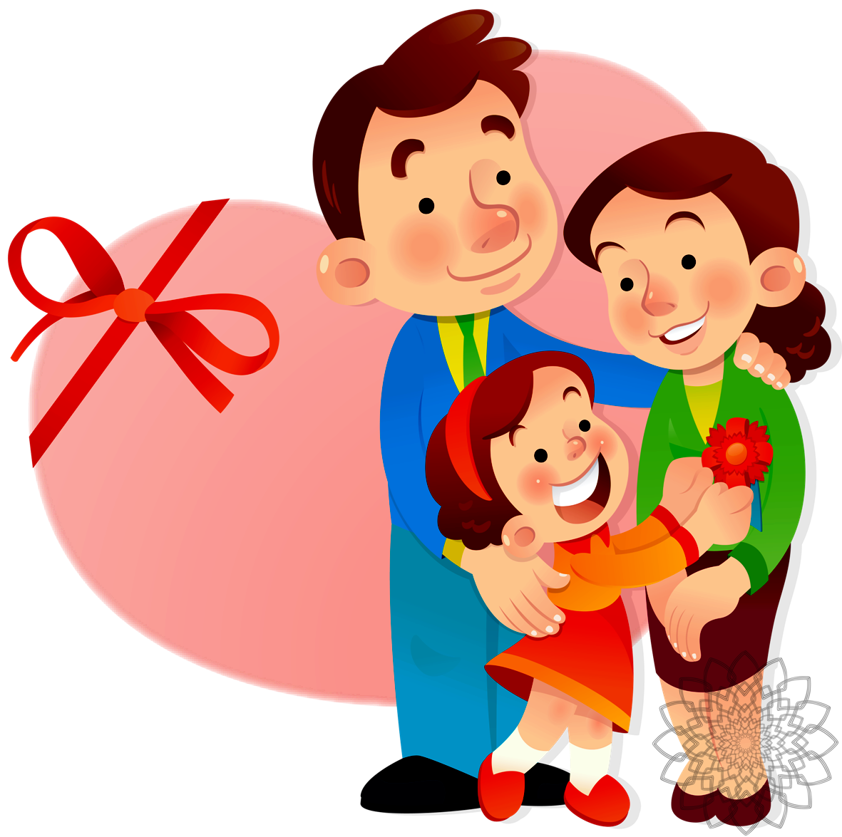 Изображение семьи для детей