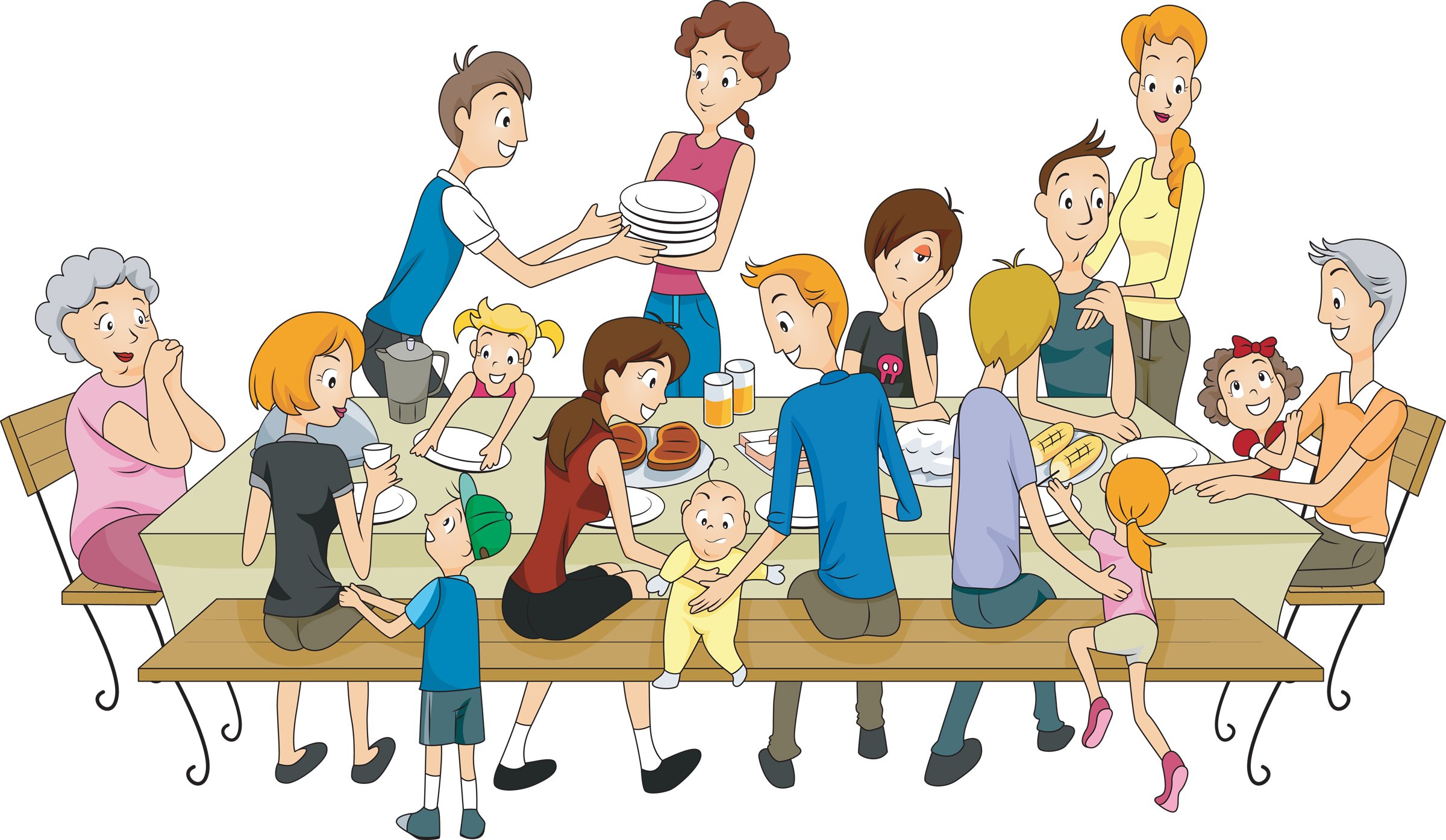Семья первый главный коллектив 3 класс. Семья иллюстрация. Семья рисунок. Большая семья иллюстрация. Картинки на тему семья.